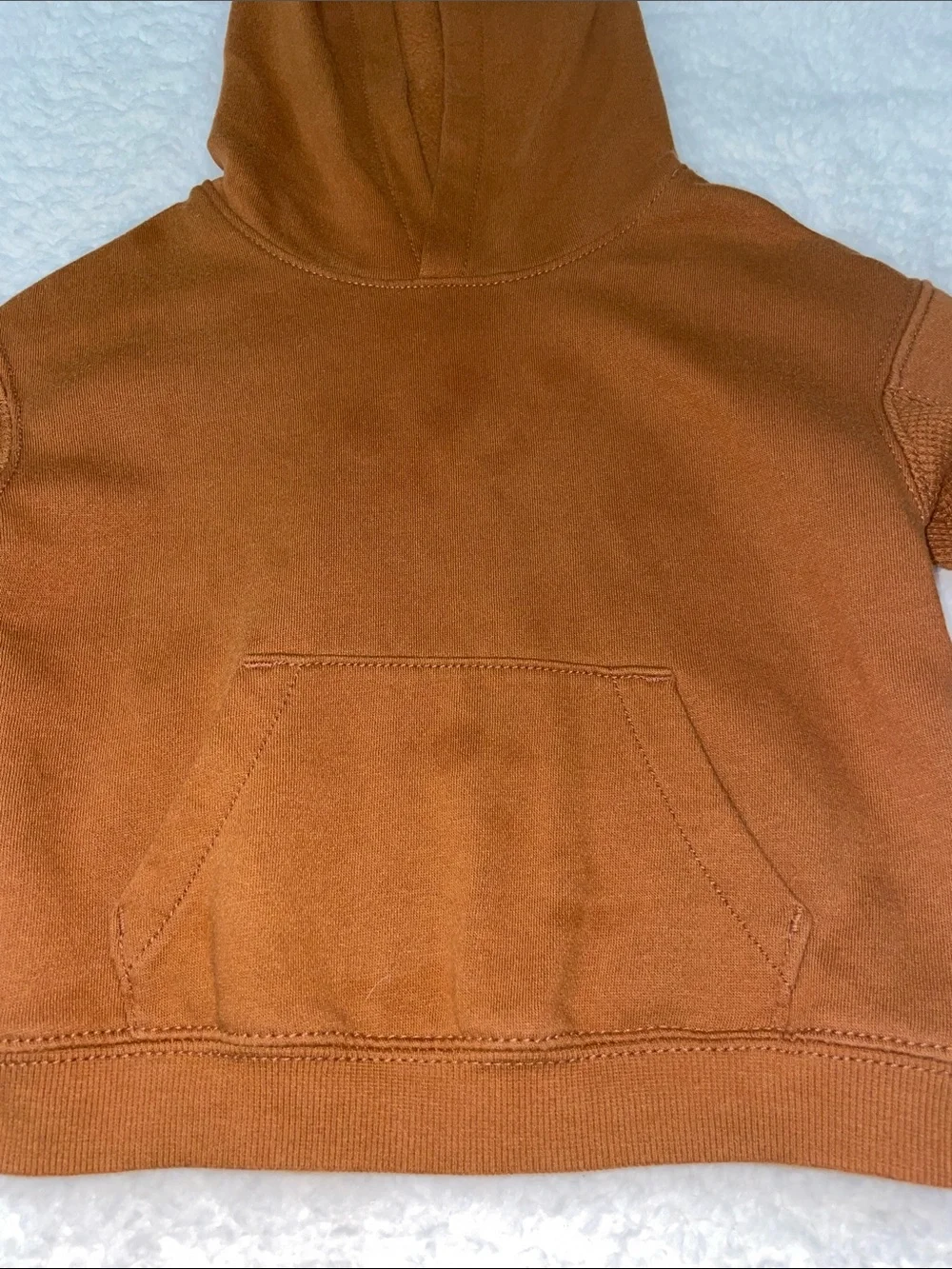 Carter's Toddler Hooded Pullover - Rust Brown